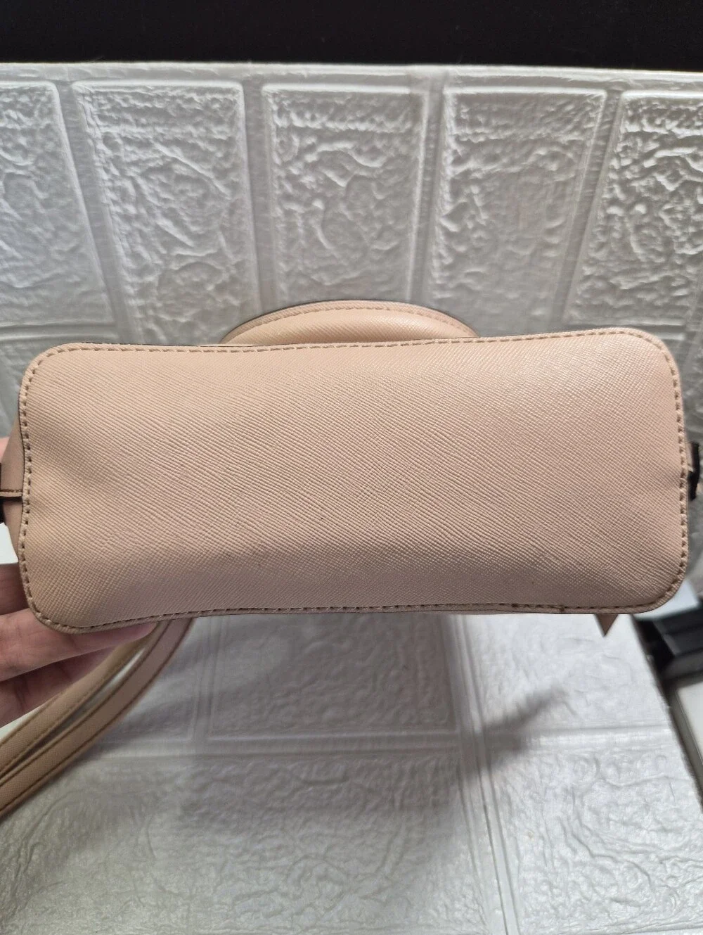 Steve Madden Bfaith Blush Pink Small Handbag Purse Crossbody Adjustable Strap